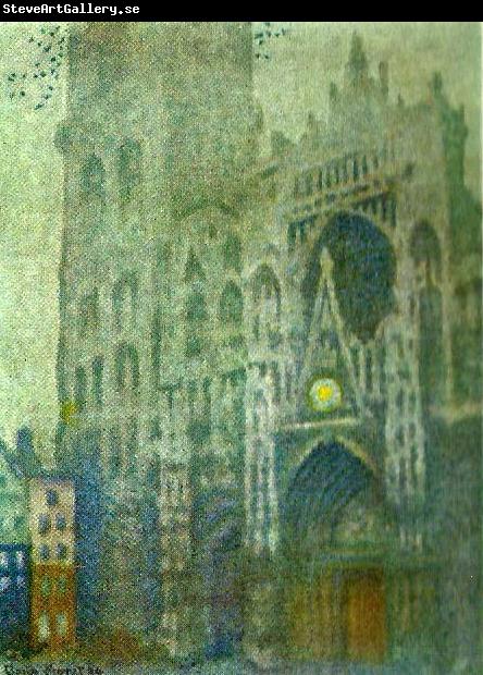 Claude Monet katedralen i rouen